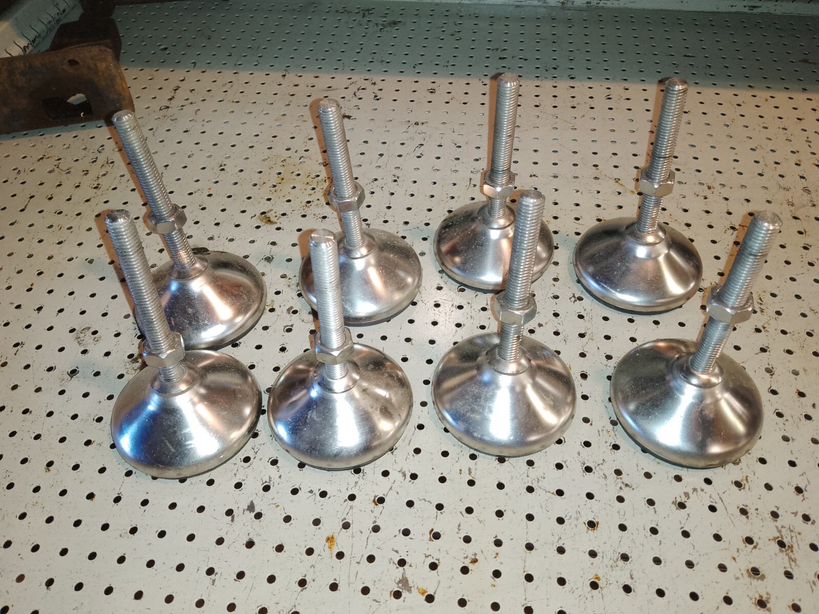 8 ADJUSTABLE TILTING STAINLESS STEEL MACHINE FEET eBay