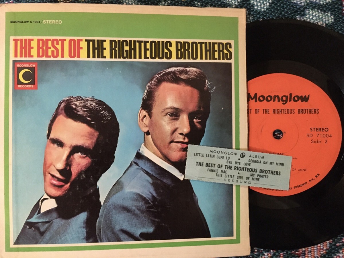 RIGHTEOUS BROTHERS Rare 1966 Hard Cover Jukebox EP 