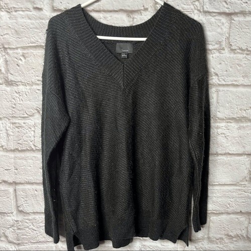 Lumiere Black Sweater Womens Size Large