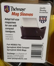 Mag Sleeve Springfield XD45 Compact with XD 45 Full Size Mag Pachmayr 03855