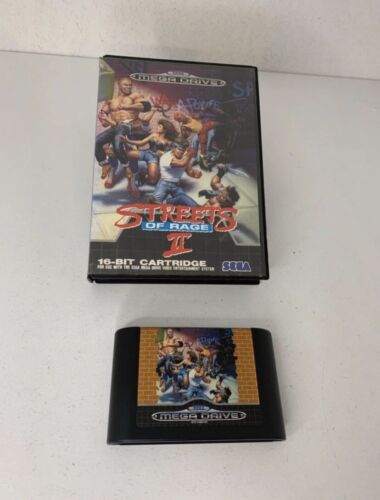 Streets of Rage II (SEGA Mega Drive, 1992) - Bon État - Sans Notice - Foto 1 di 2