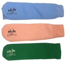 TWIN CITY TCK SOCCER TUBE SOCK SOCKS OSK LARGE NEW PINK, DARK GREEN, LIGHT BLUE