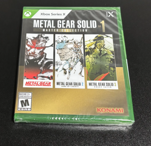 Metal Gear Solid Master Collection Vol. 1 - Xbox Series X - Brand New
