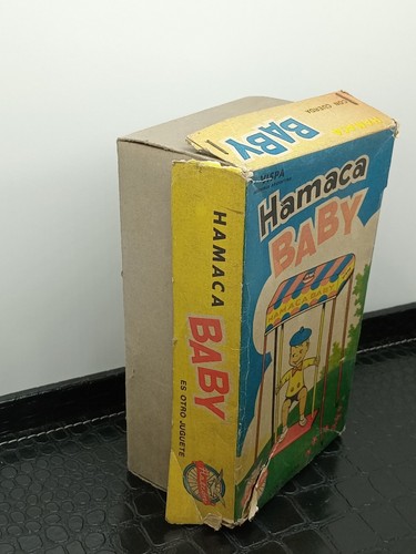 Vintage Toy Hamaca Baby Halcon Vispa, Rope, On String, With Box, Argentina - Picture 17 of 20
