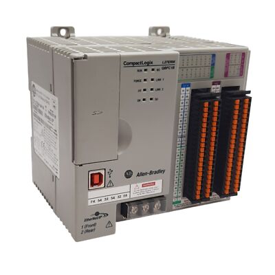 Allen Bradley 1769-L27ERM-QBFC1B CompactLogix 5370 Controller EtherNet/IP 24VDC