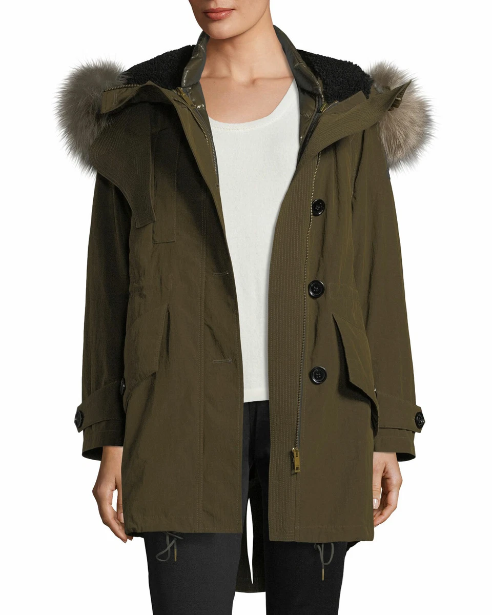 Burberry parka cheap jacket
