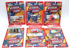 6pc Full Set 2005 Gearbox Toys FLASH GORDON Floor Flyer Space BUCK RODGERS NOC