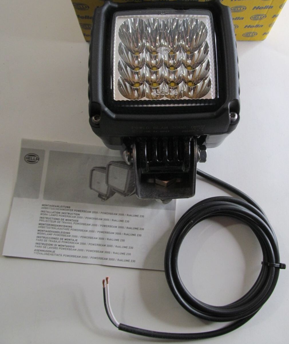 Hella Werklamp Power Beam 3000 LED - 9002920145978 | Volt: 12.0, 24.0 V