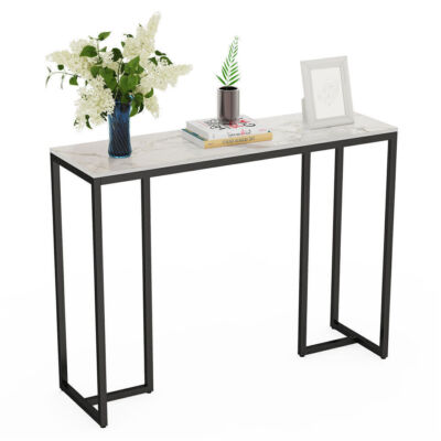 Various Design Accent Console Table Sintered Stone Hallway Entry Way Modern Home