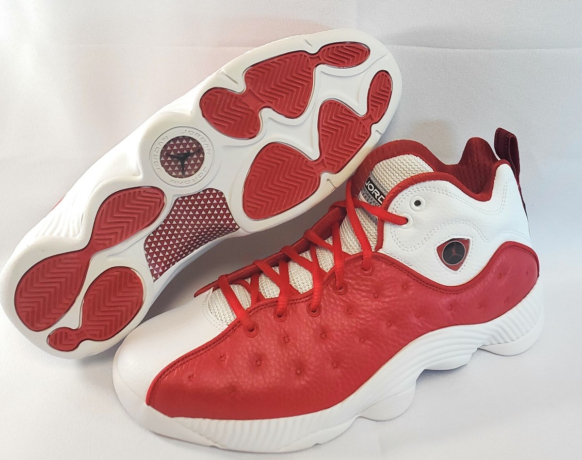 シューズ(男性用) '97 JUMPMAN Nike Jordan Jumpman Z - Men's Sz 9.5 - White Leather Zip-Up