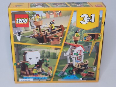 LEGO 31078 Tree House Treasures Creator 3-in-1 Pirate Ship Skull