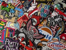 Miscellaneous Iron On / Sew-On Embroidered Patch - U PICK  - Bulk discount !