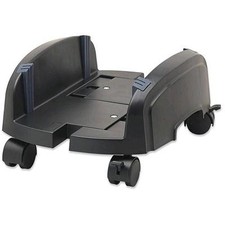 Manhattan Supporto per CPU in Plastica HIPS Regolabile Colore Nero
