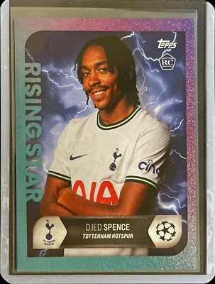 Djed Spence - 2022 Topps Summer Signings - Rising Star