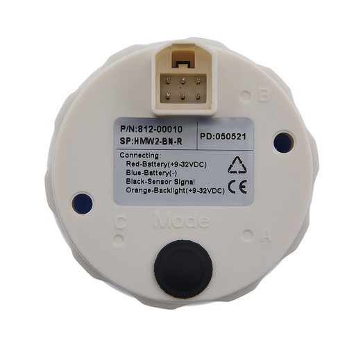 52mm Water Level Gauge Water Tank Meter 0-190ohm 240-30ohm for Car Truck Boat - Foto 6 di 18