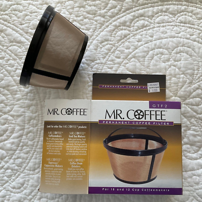 Coffee Permanent Coffee Filter for 10 12 Cup Coffeemakers GFT2