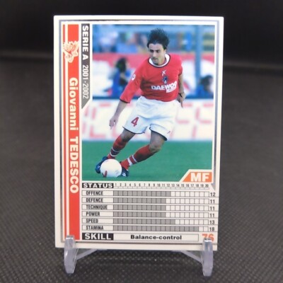 Giovanni TEDESCO No.189 WCCF Football Soccer card Japanese From