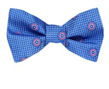 Men's 100 Dot Silk Designer Self Tie Woven Bowtie- NWT