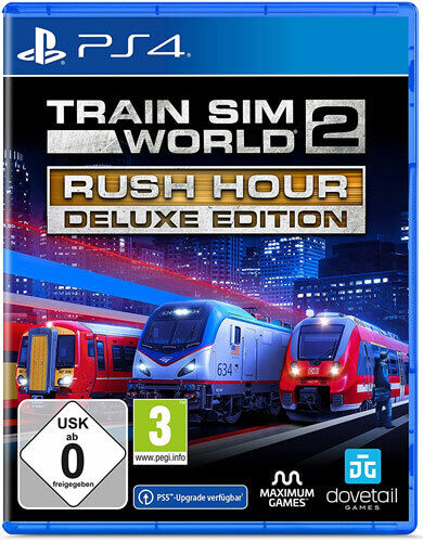 Sony PS4 Playstation 4 gioco Train Sim World 2: Rush Hour Deluxe Edition NUOVO - Foto 1 di 1
