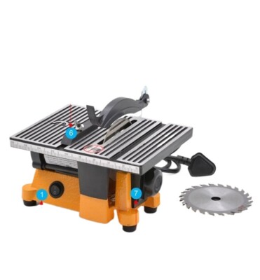 Manual flexible spindle table saw cutting machine table drill polishing grinder