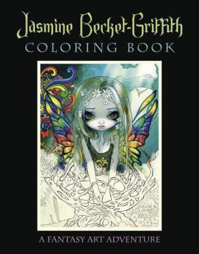 Thumbnail - Jasmine Becket-griffith Coloring Book: A Fantasy Art Adventure
