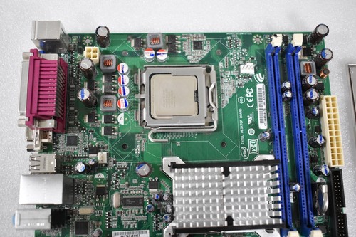 Intel DG41TY LGA775 mATX G41 Mainboard + E5400 CPU + I/O - Bild 3 von 7