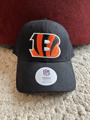 Cincinnati Bengals NFL Adjustable Hat Multi Color Orange and Black Adjustable