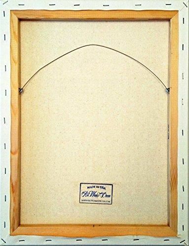 Cuadro de arte musical sobre lienzo estirado, decoración de arte de pared, listo para colgar - Imagen 2 de 8