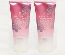 2 Victoria's Secret FROSTED BLOOM Ultra Moisturizing Hand  Body Cream 6.7 oz