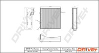 Dr!ve+ DP1110.12.0143 Filter, Innenraumluft FÜR Subaru
