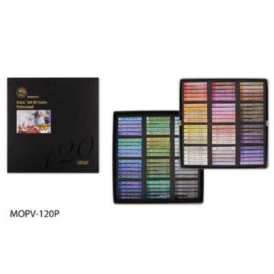 MUNGYO Gallery Artists Soft Oil Pastels 120 Color MOPV-120P