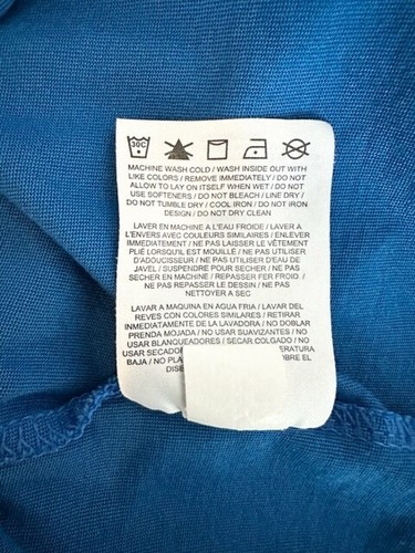 The Nike Tee Youth Boys Elite Graphic T-Shirt Size M Blue White Crew Neck - Picture 10 of 10