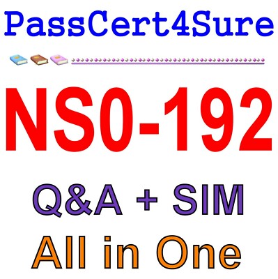 Netapp Zertifiziert Unterstützung Ingenieur NS0-192 Exam Q&a + SIM