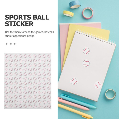 2 PCS Baseball-Etikettenaufkleber Wasserflaschenaufkleber Für Jungen - Photo 10/12