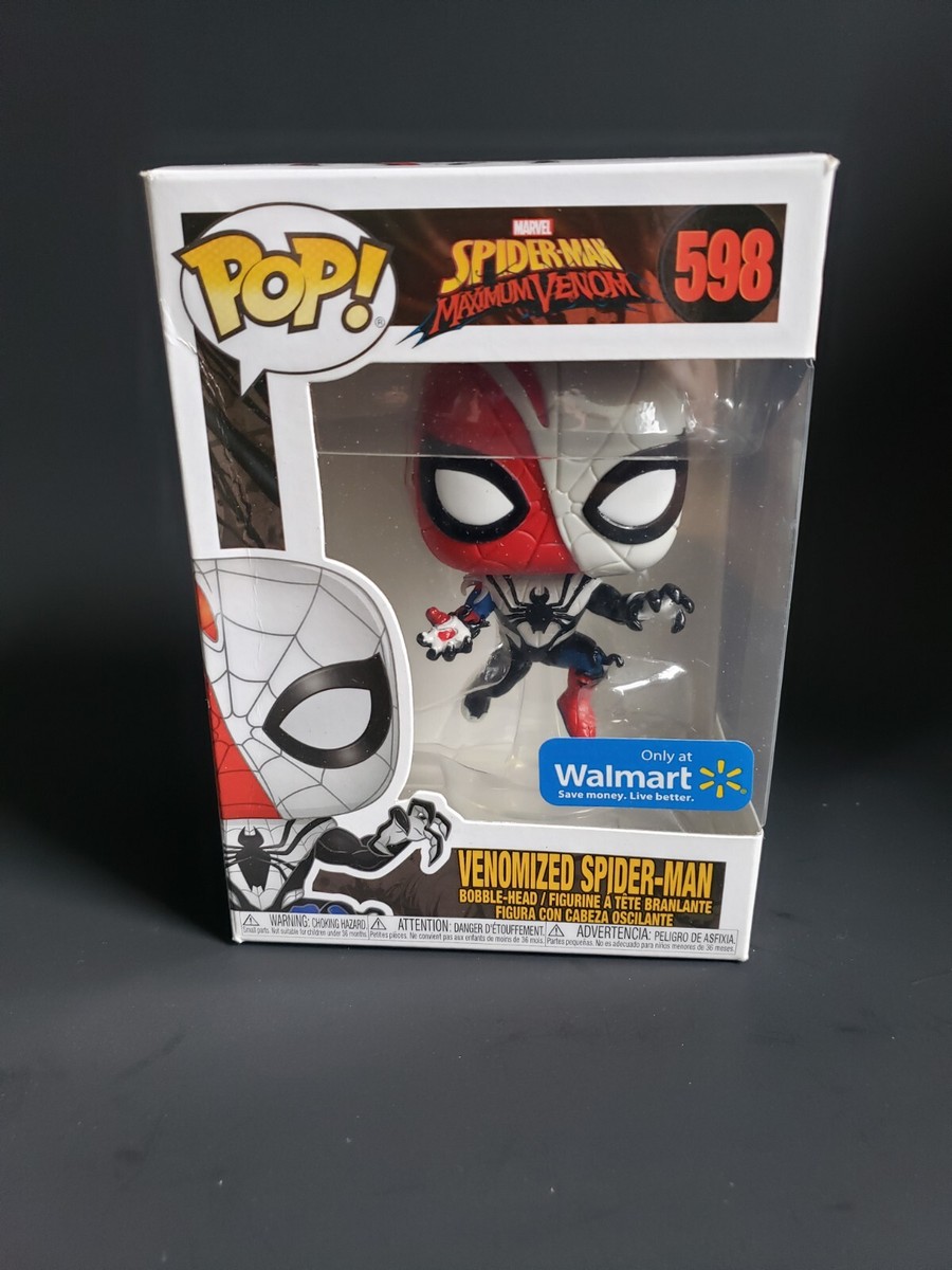 Spider Man Maximum Venom Walmart Exclusive Funko Pop 598