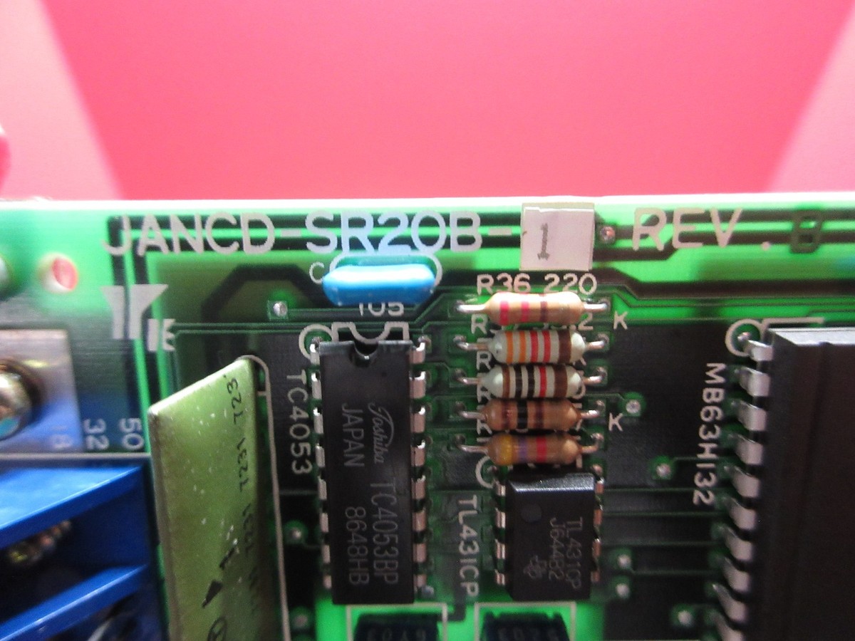 YASKAWA CIRCUIT BOARD UNIT JANCD-SR20B-1 REV.B DF8202577 CNC YASKAWA CIRCUIT BOARD UNIT JANCD-SR20B-1 REV.B DF8202577 CNC