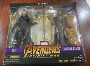 Marvel Legends Series Avengers Infinity War Loki And Corvus Glaive Figures