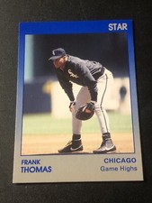 1991 Star Frank Thomas Blue/Grey Frank Thomas #9