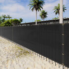 Inf 175Gsm Privacy Fence Screen Windscreen Fencing Mesh Shade Cover Garden-Black
