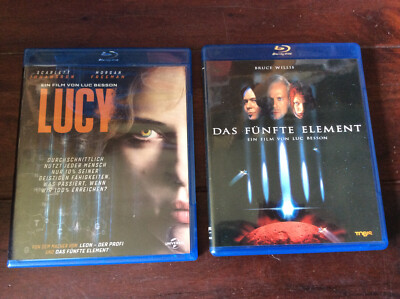 Luc Besson [2 Blu Ray] Lucy (Scarlett Johansson)  + Das Fünfte Element