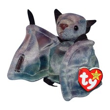 Ty Beanie Baby Batty the Ty-dye Bat - MWMT