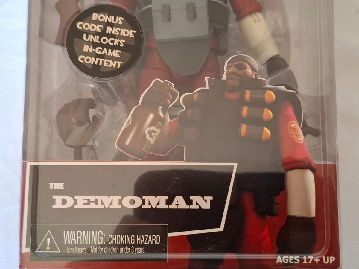 NECA Team Fortress 2 Demoman デモマン NECA Team Fortress 2 RED TEAM DEMOMAN Loose Action Figure