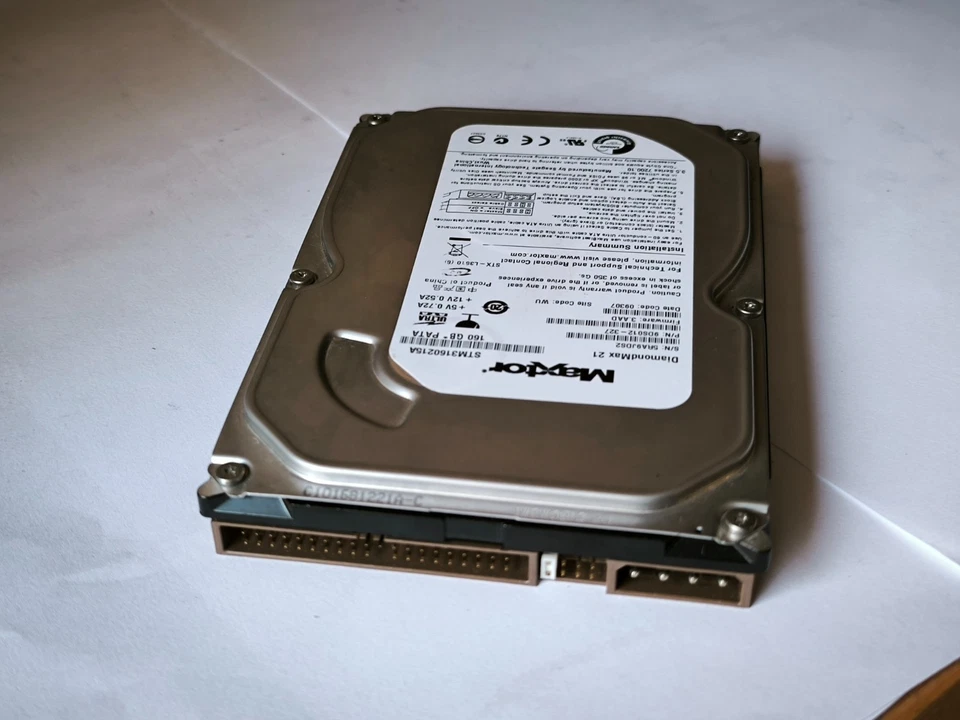 ⛁ HDD IDE Maxtor DiamondMax 21 - 160GB Ultra ATA 7200RPM - Immagine 3 di 3