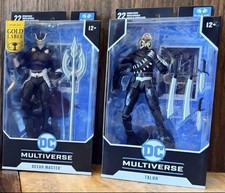 2 BNIB McFarlane DC Multiverse Talon & Ocean Master Gold Label Action Figures