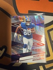 2025 Panini Revolution - Victor Cruz #23 Red Swirl