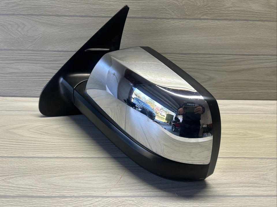 Espejo retrovisor lateral del conductor cromado térmico Toyota Tundra LH 2014-2021 87940-0C490 FABRICANTE DE EQUIPOS ORIGINALES Foto 4 de 4