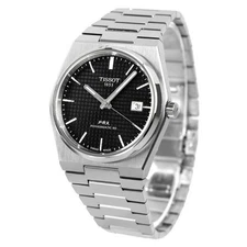 TISSOT PRX T137.407.11.051.00 Black Powermatic 80 Men's Watch New in Box