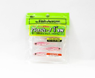 Fish Arrow Soft Köder Flash J SW 1 Zoll 5 Stück per pack #101 (8283)