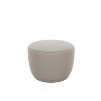 Blomus Pouf -KUON- Stoff Boucla Farbe Desert, Eiche, Filz, 66987, Shop Exclusive
