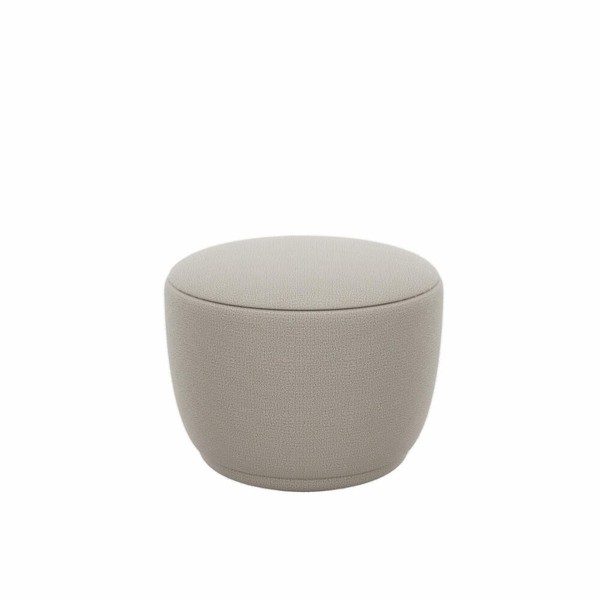 Blomus Pouf -KUON- Stoff Boucla Farbe Desert, Eiche, Filz, 66987, Shop Exclusive-image